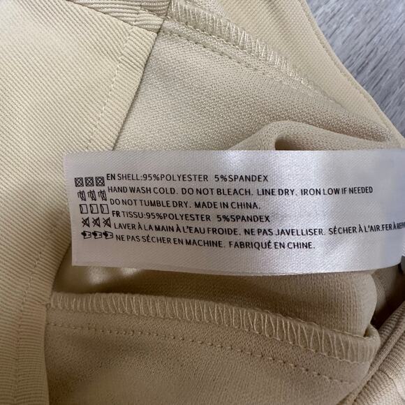 En Saison Tan Cream Trouser Pant - Picture 5 of 7